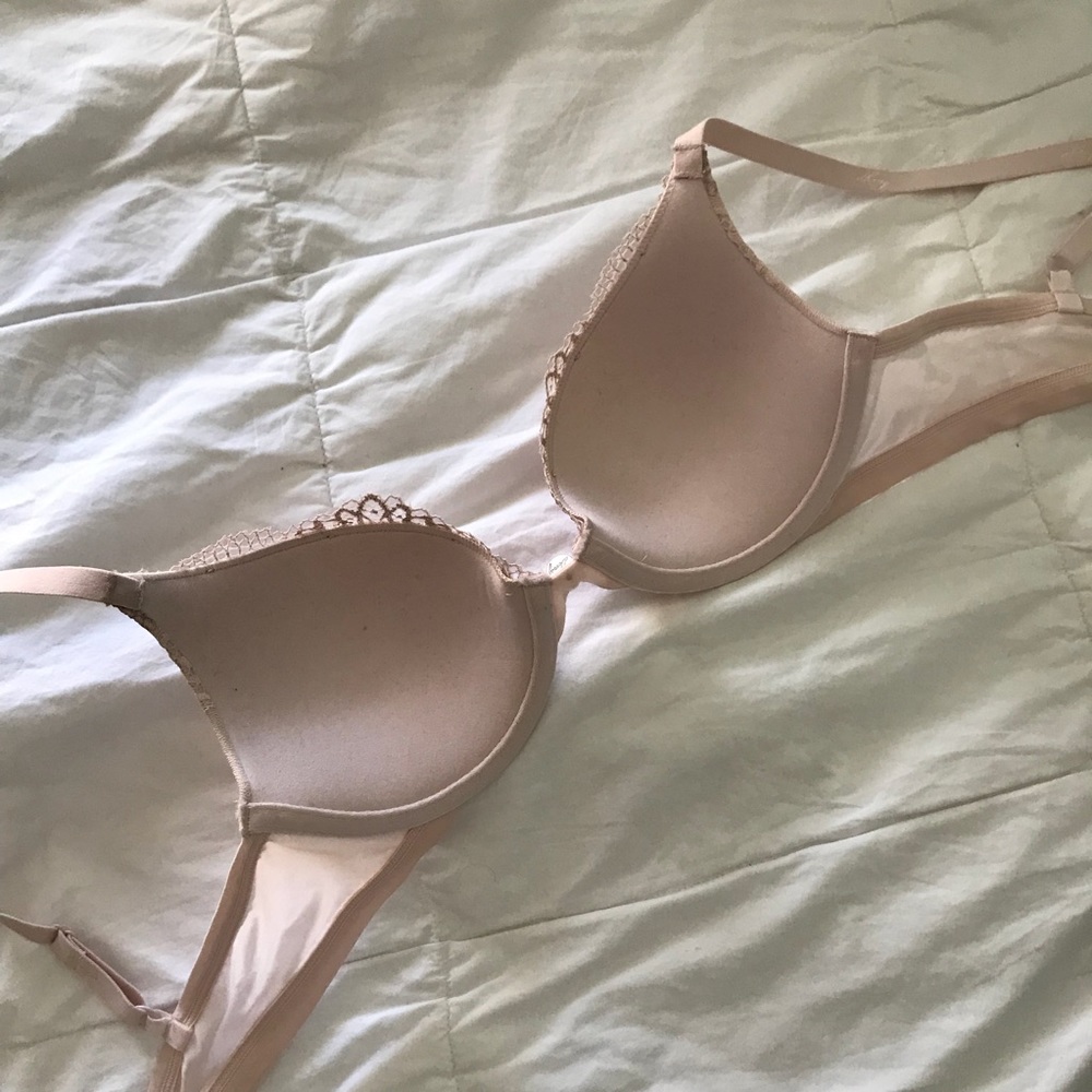 🛍 Light pink DKNY bra 32B - Picture 2 of 3